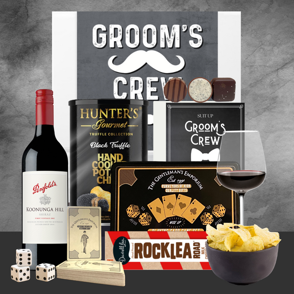 Groom's Crew Shiraz Hamper