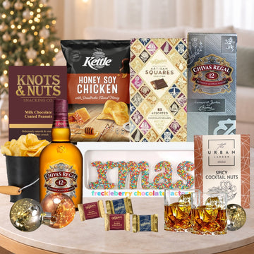 Chivas Regal Whiskey Christmas Hamper