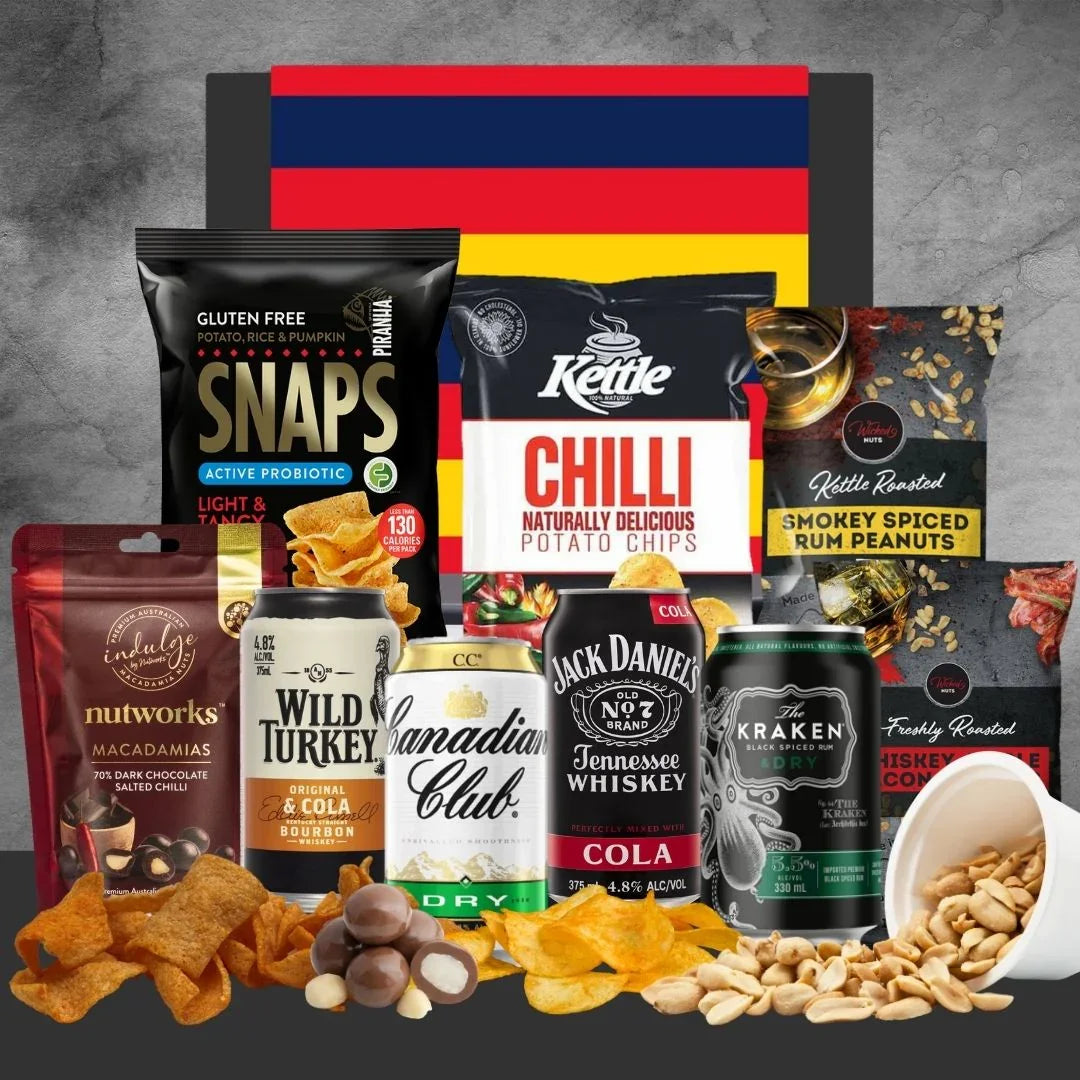 Whisky & Rum AFL Gift Hamper - Tastebuds