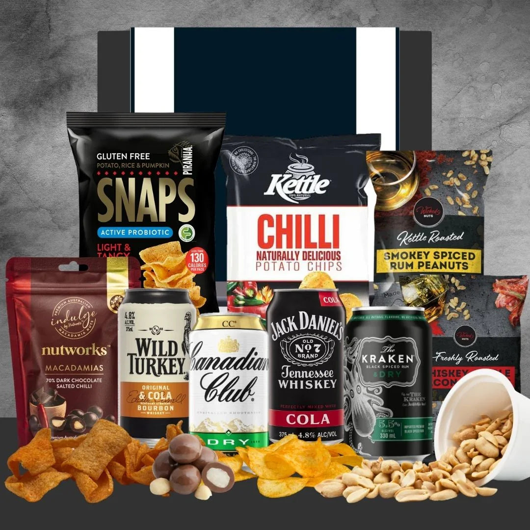 Whisky & Rum AFL Gift Hamper - Tastebuds