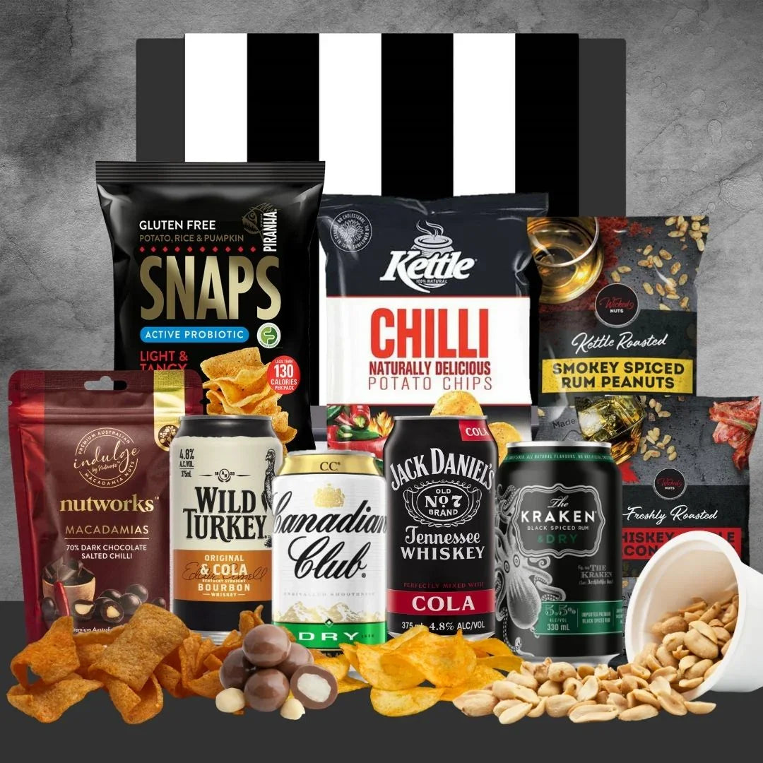 Whisky & Rum AFL Gift Hamper - Tastebuds