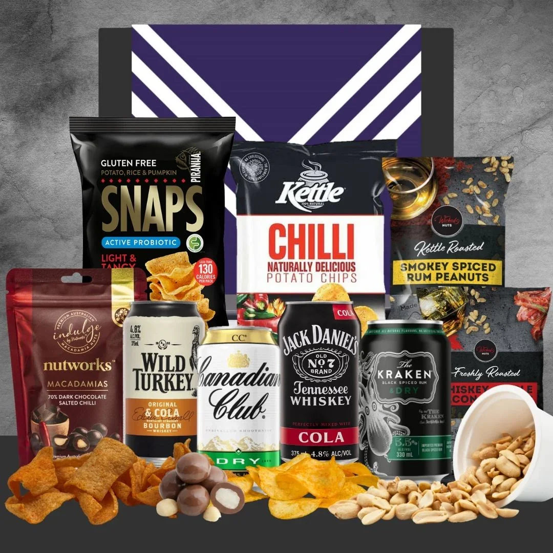 Whisky & Rum AFL Gift Hamper - Tastebuds