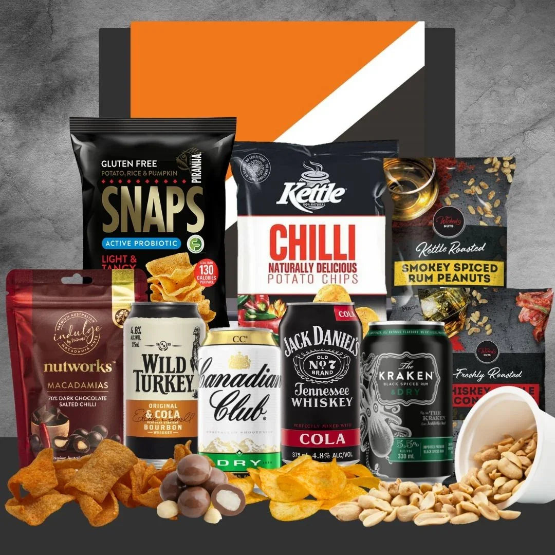 Whisky & Rum AFL Gift Hamper - Tastebuds