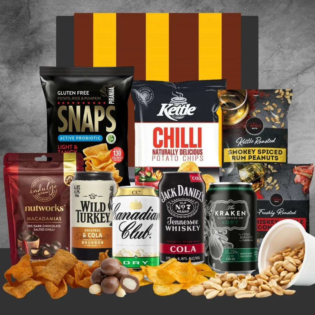 Whisky & Rum AFL Gift Hamper - Tastebuds