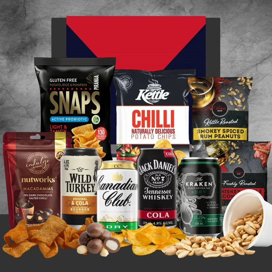 Whisky & Rum AFL Gift Hamper - Tastebuds