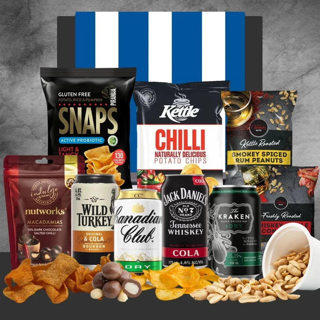 Whisky & Rum AFL Gift Hamper - Tastebuds