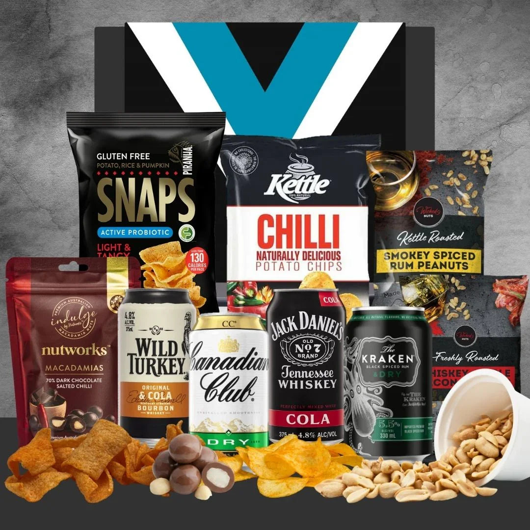 Whisky & Rum AFL Gift Hamper - Tastebuds