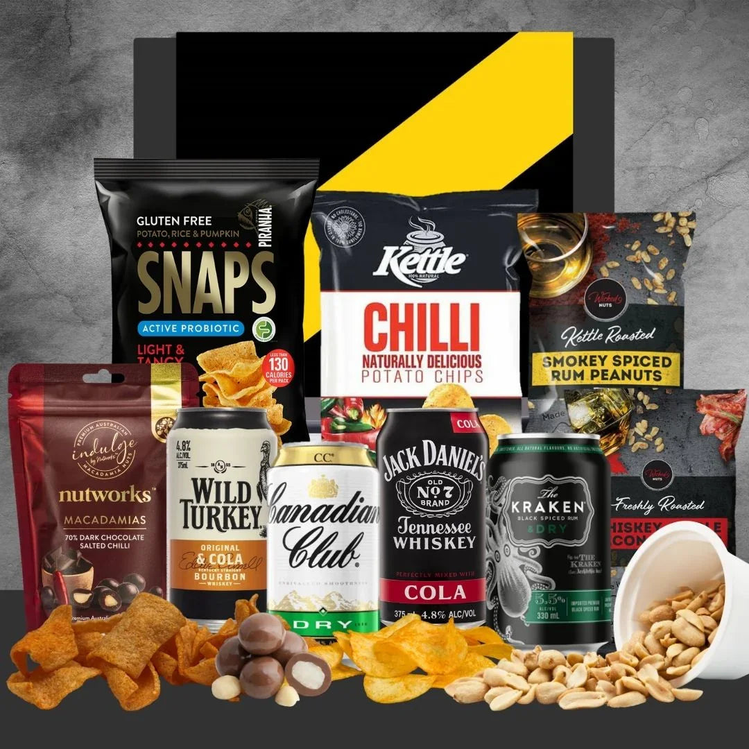 Whisky & Rum AFL Gift Hamper - Tastebuds