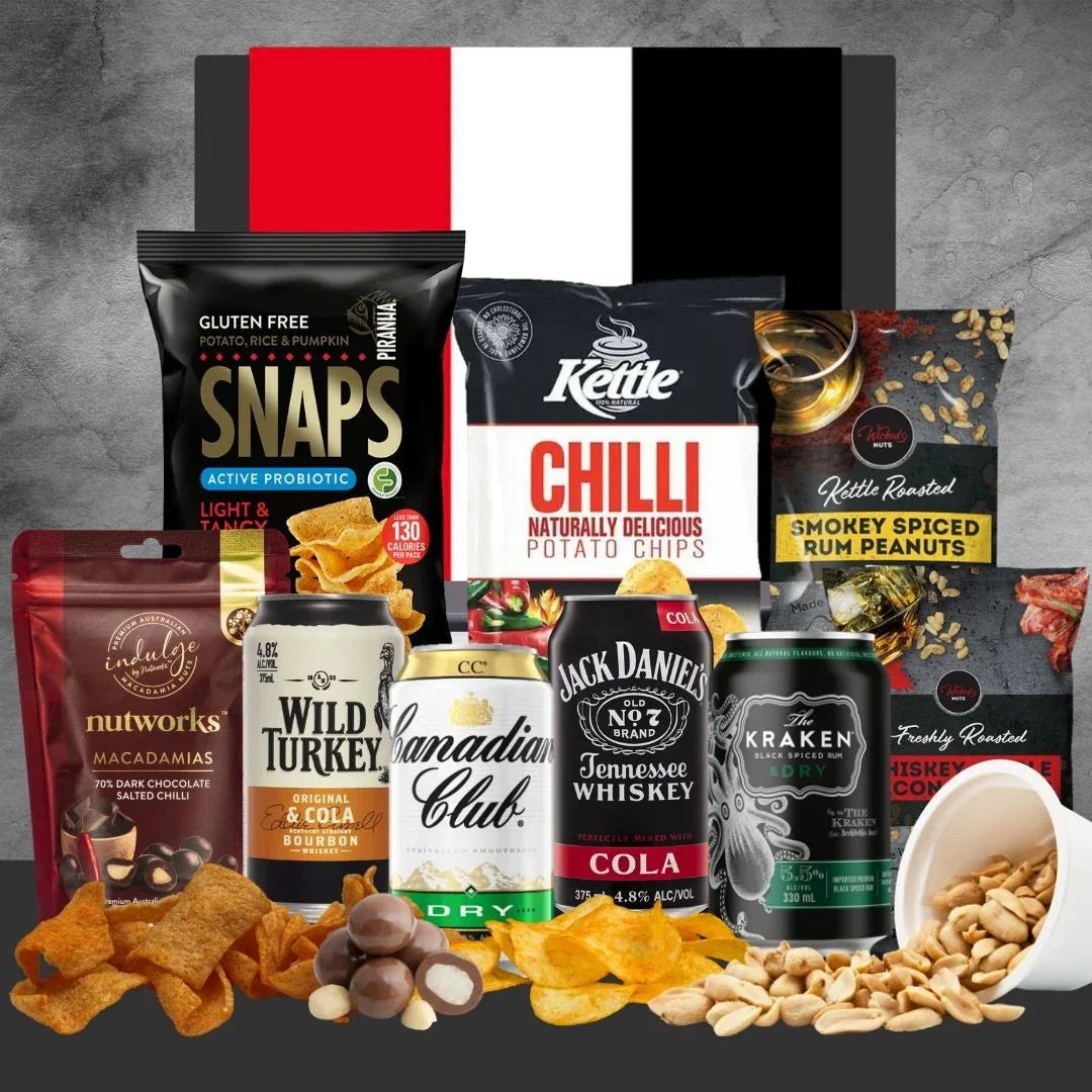 Whisky & Rum AFL Gift Hamper - Tastebuds