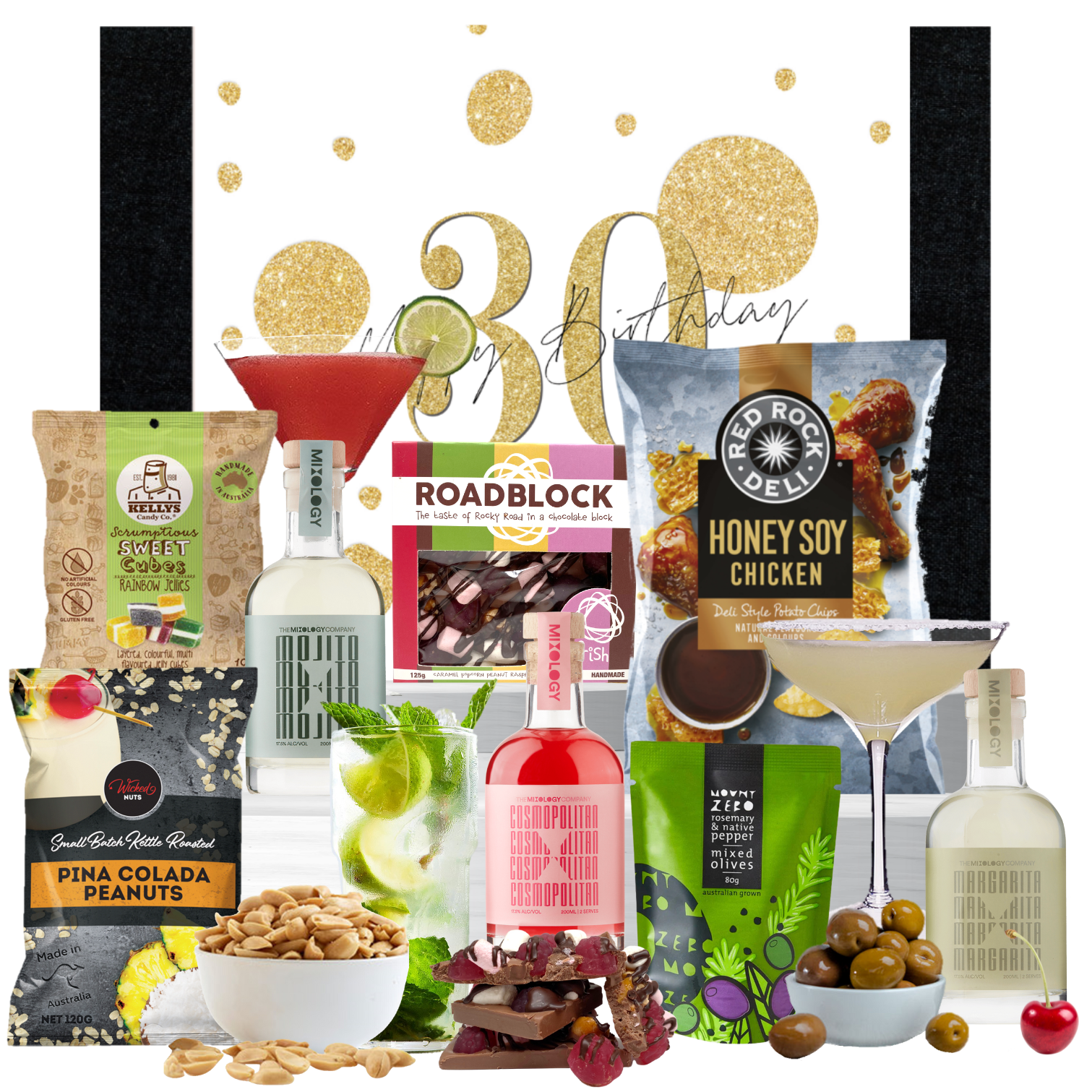 Happy 30th Mixology Cocktail Collection