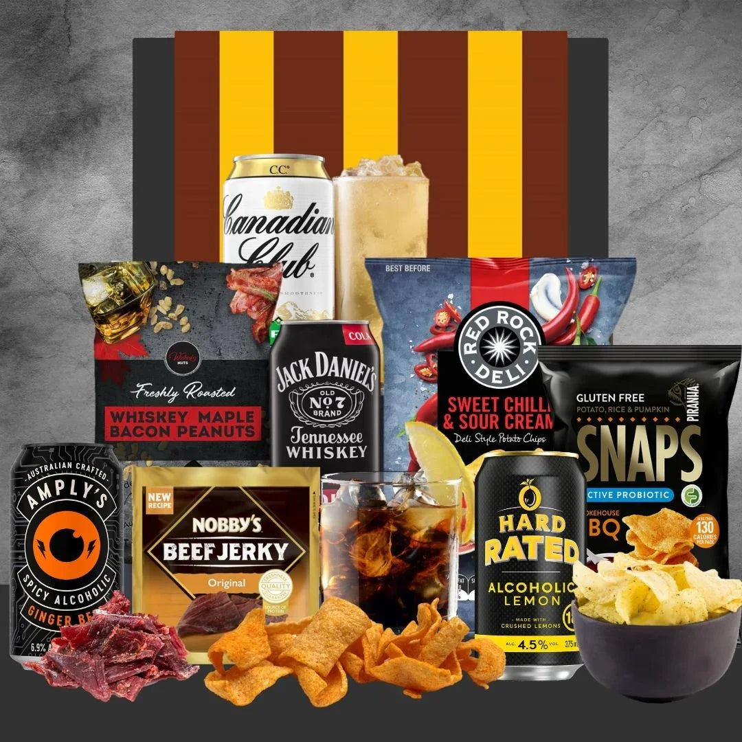 RTD Whisky & Beer Hamper for AFL - Tastebuds
