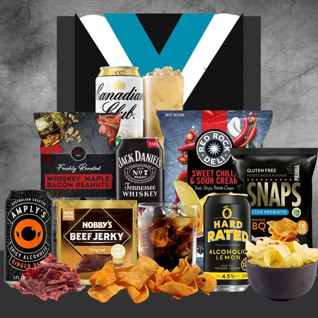 RTD Whisky & Beer Hamper for AFL - Tastebuds