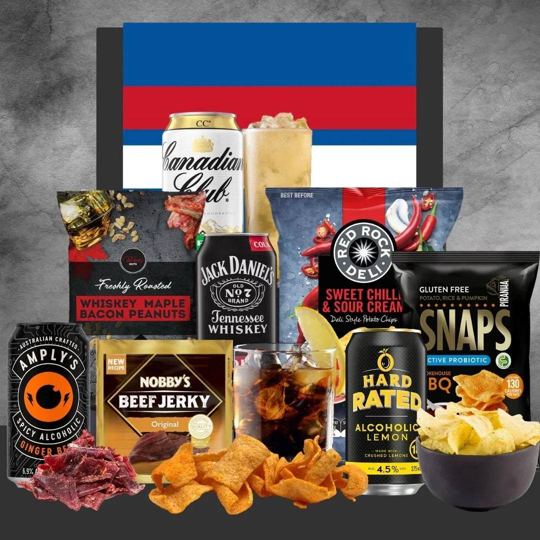 RTD Whisky & Beer Hamper for AFL - Tastebuds