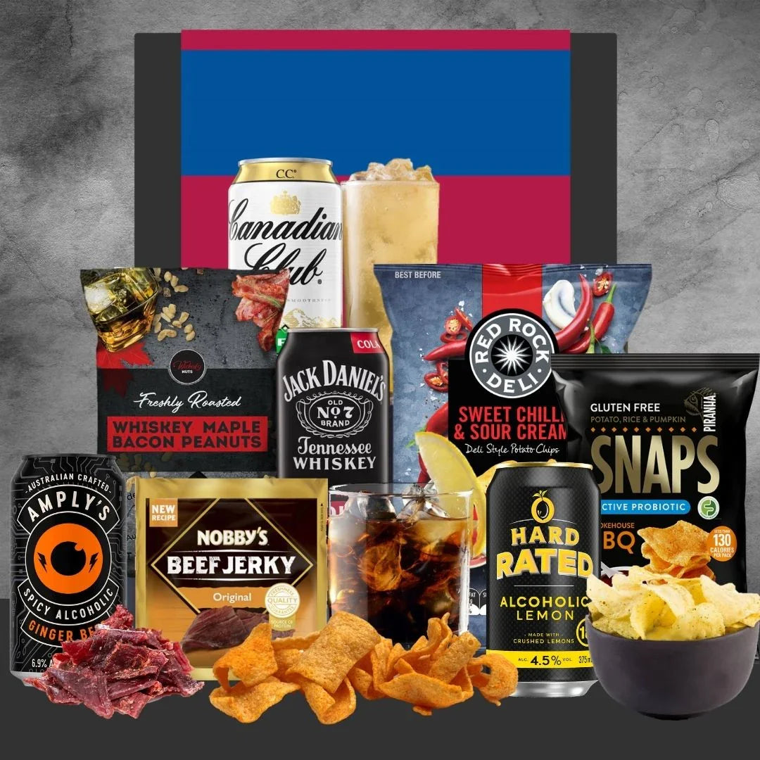 RTD Whisky & Beer Hamper for AFL - Tastebuds