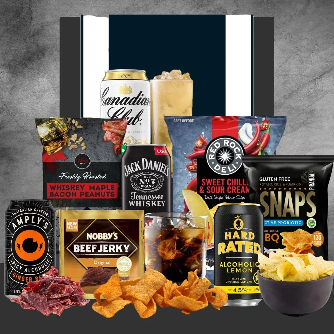 RTD Whisky & Beer Hamper for AFL - Tastebuds