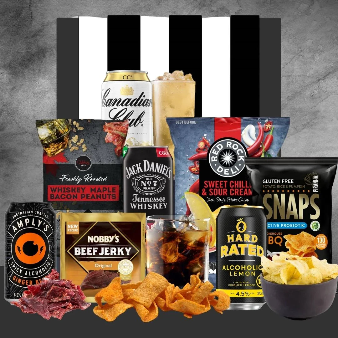 RTD Whisky & Beer Hamper for AFL - Tastebuds
