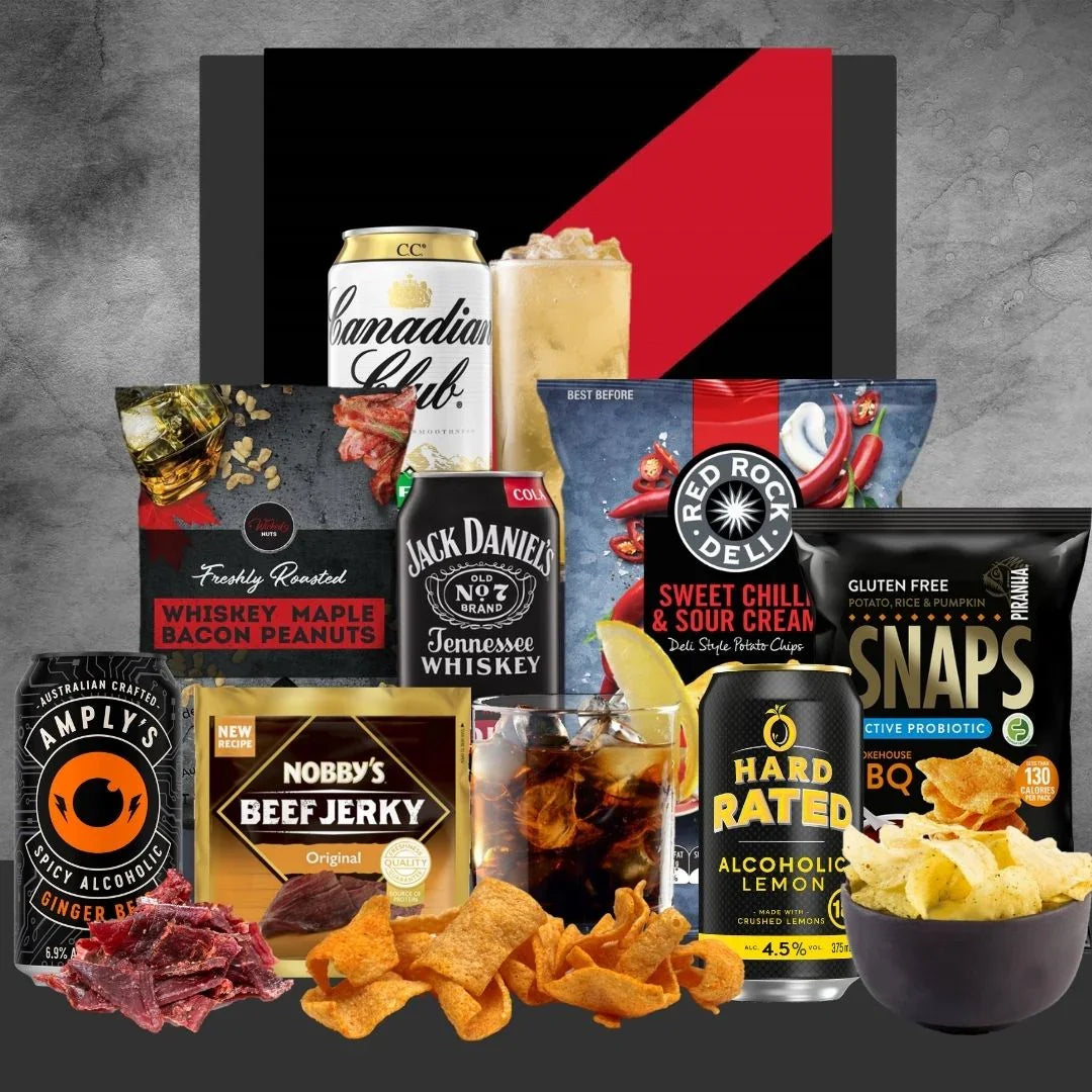 RTD Whisky & Beer Hamper for AFL - Tastebuds