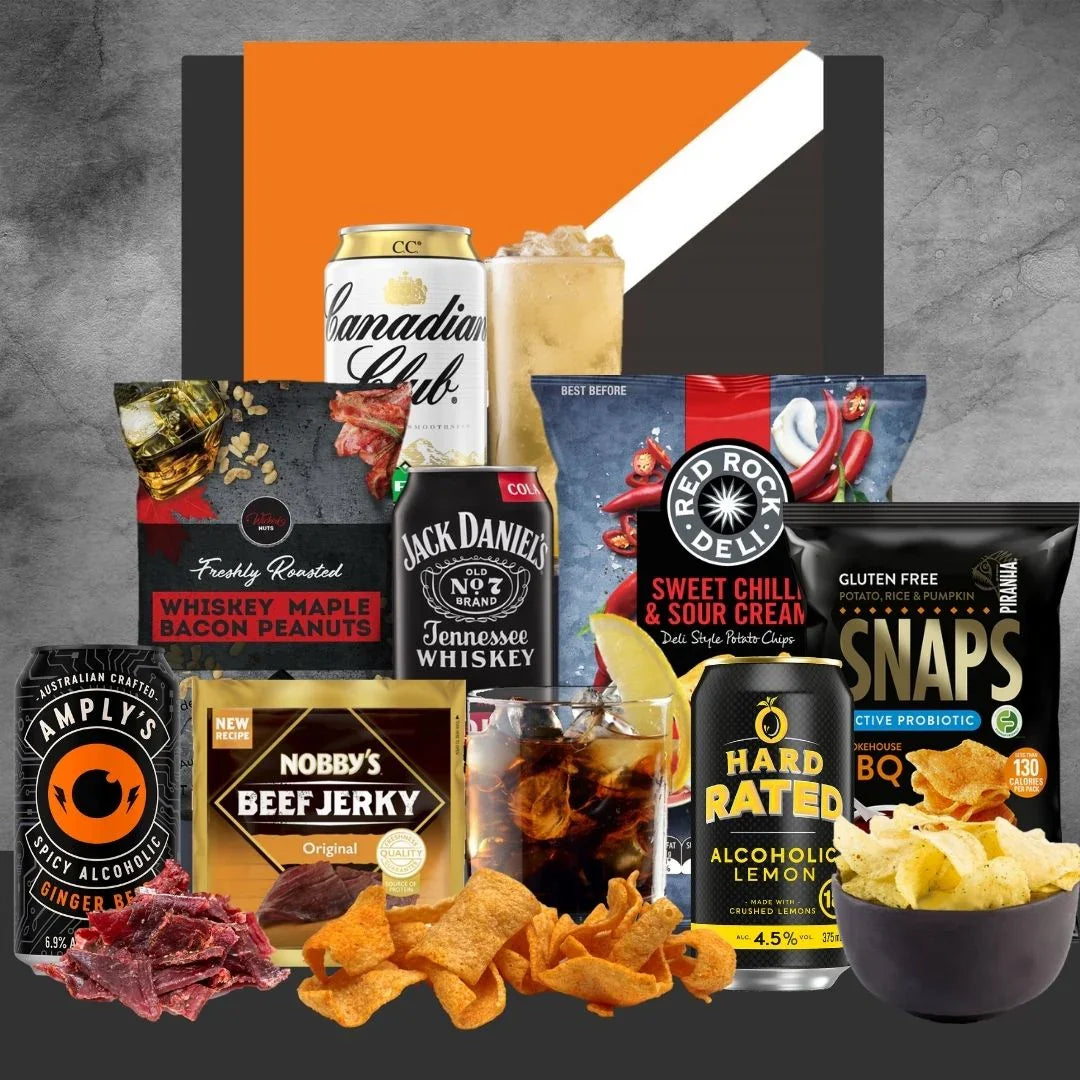 RTD Whisky & Beer Hamper for AFL - Tastebuds