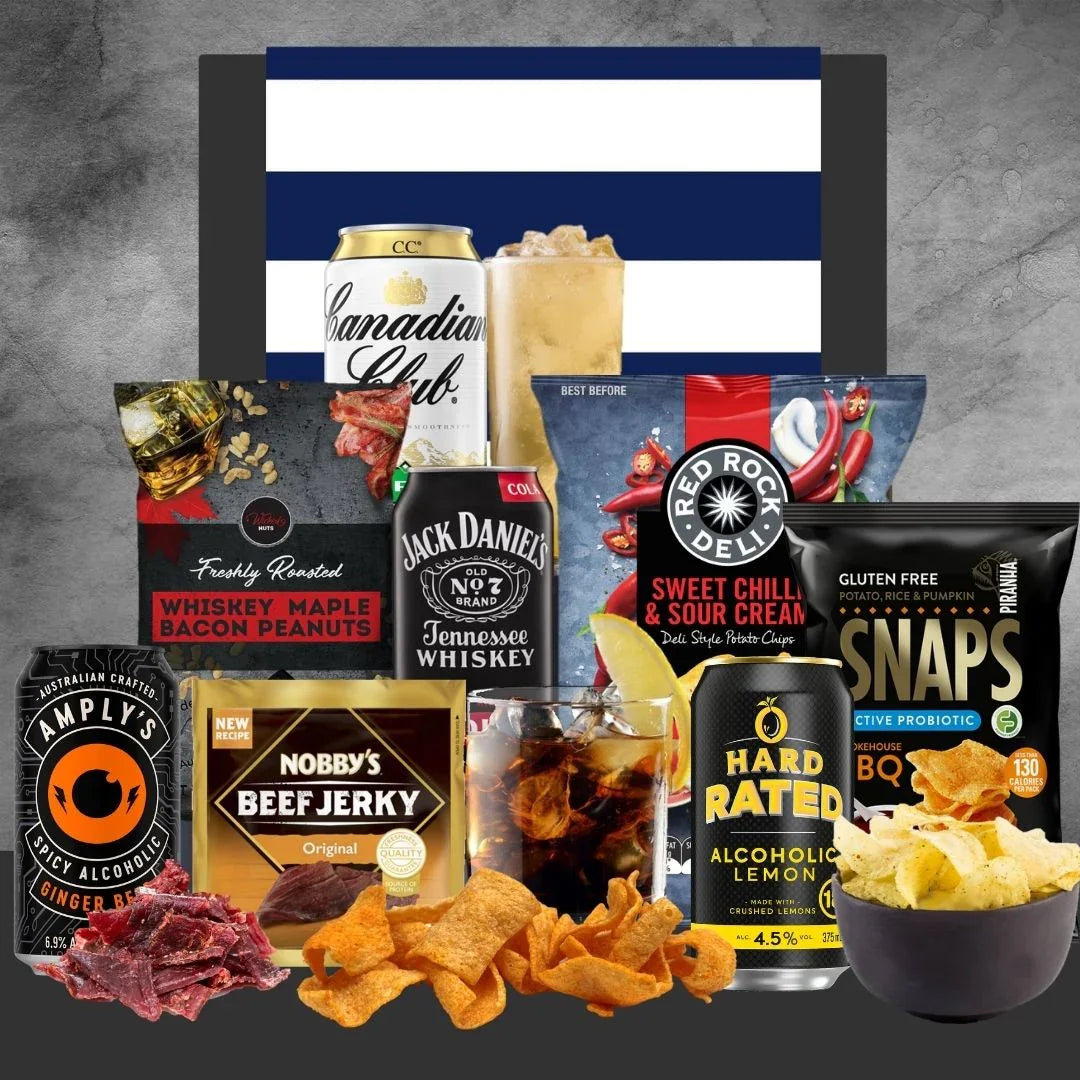 RTD Whisky & Beer Hamper for AFL - Tastebuds