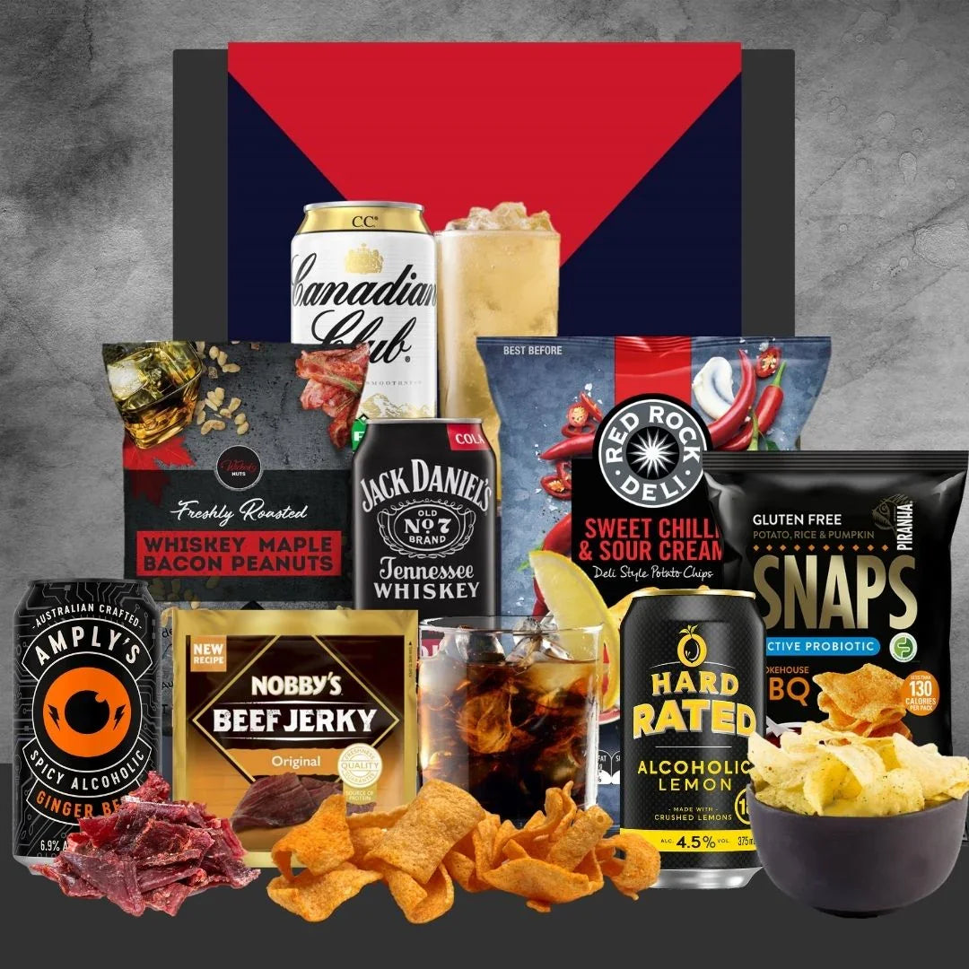 RTD Whisky & Beer Hamper for AFL - Tastebuds