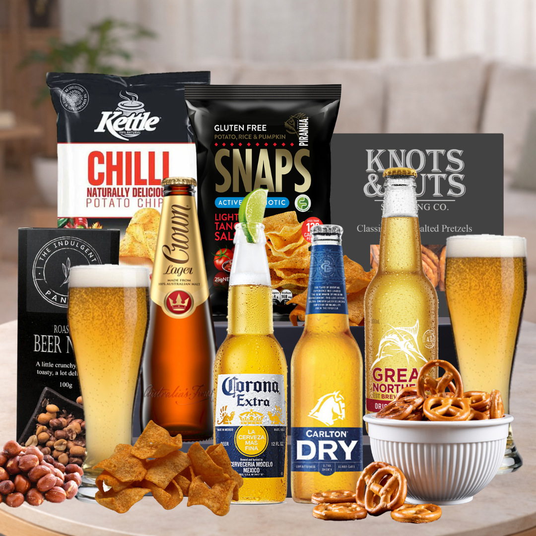 Hamper with Larger Beer