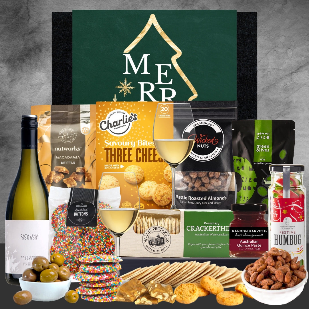 New Zealand White Wine Christmas Hamper - Tastebuds