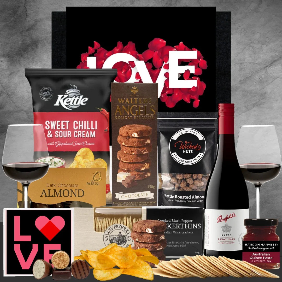 Penfolds Pinot Noir Valentines Hamper - Tastebuds