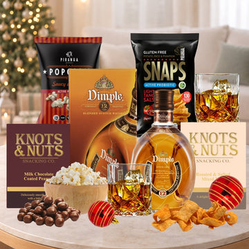 Dimple Whisky & Christmas Nibbles Hamper