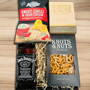Happy 18th Jack Daniel's Savoury Nibbles - Tastebuds