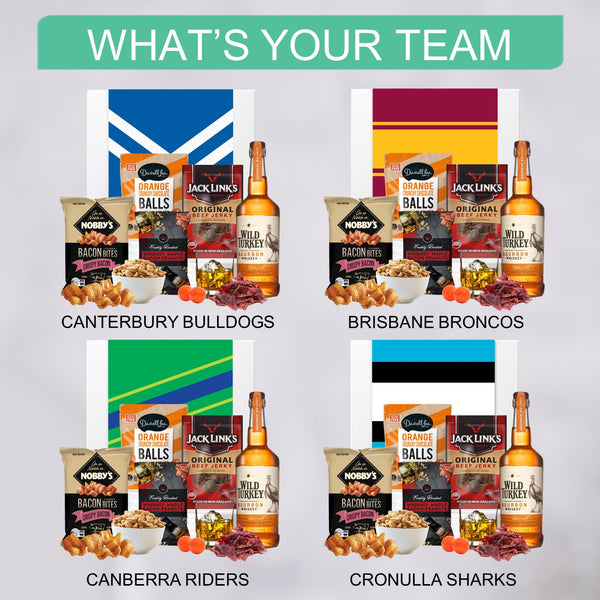 NRL Sports Hamper with Wild Turkey - Tastebuds