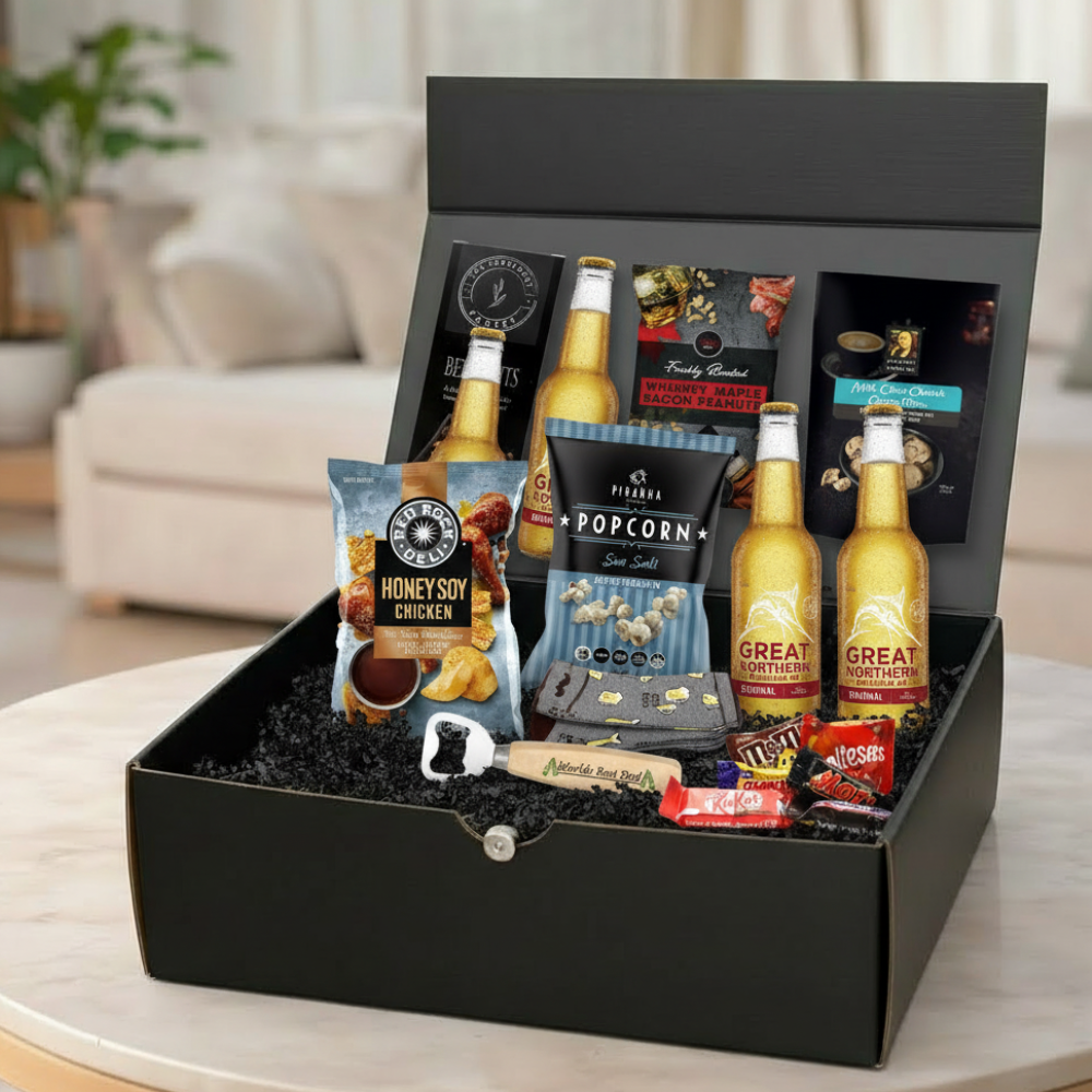 Australian Beer & Snacks Hamper For Dad