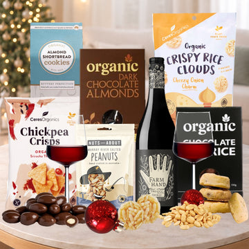 Christmas Organic Shiraz Hamper