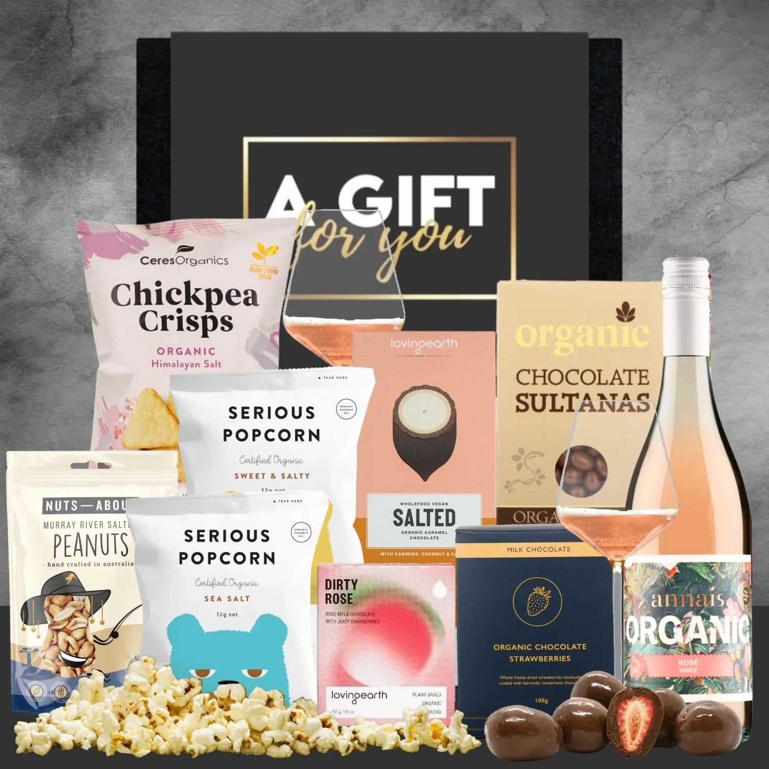 Best Organic Rose & Snacks - Tastebuds