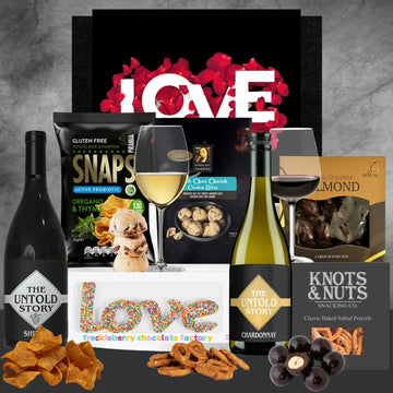 Tastebuds Valentines Wine Hamper - Tastebuds