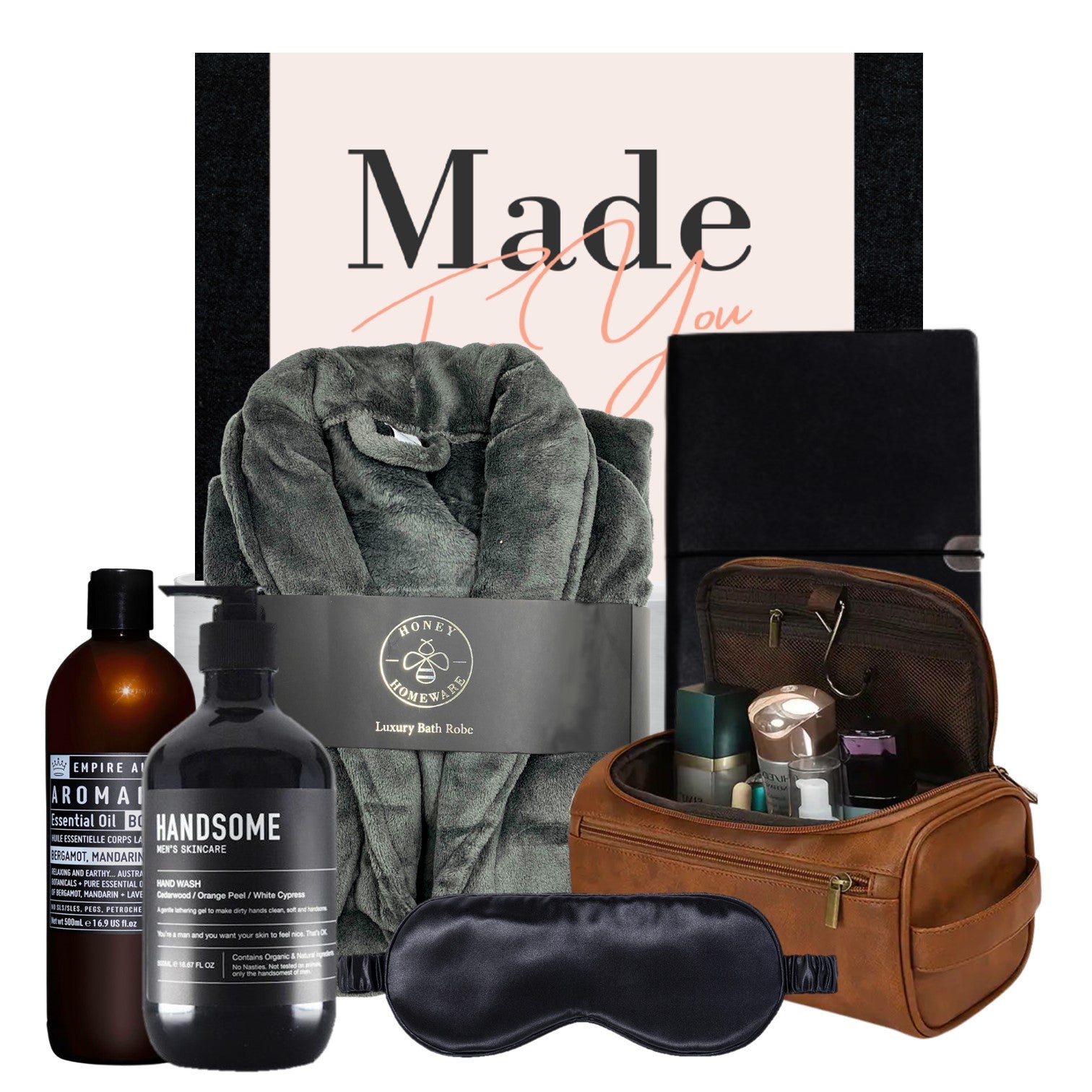 His Relaxing Evening Luxury Robe Gift - Tastebuds