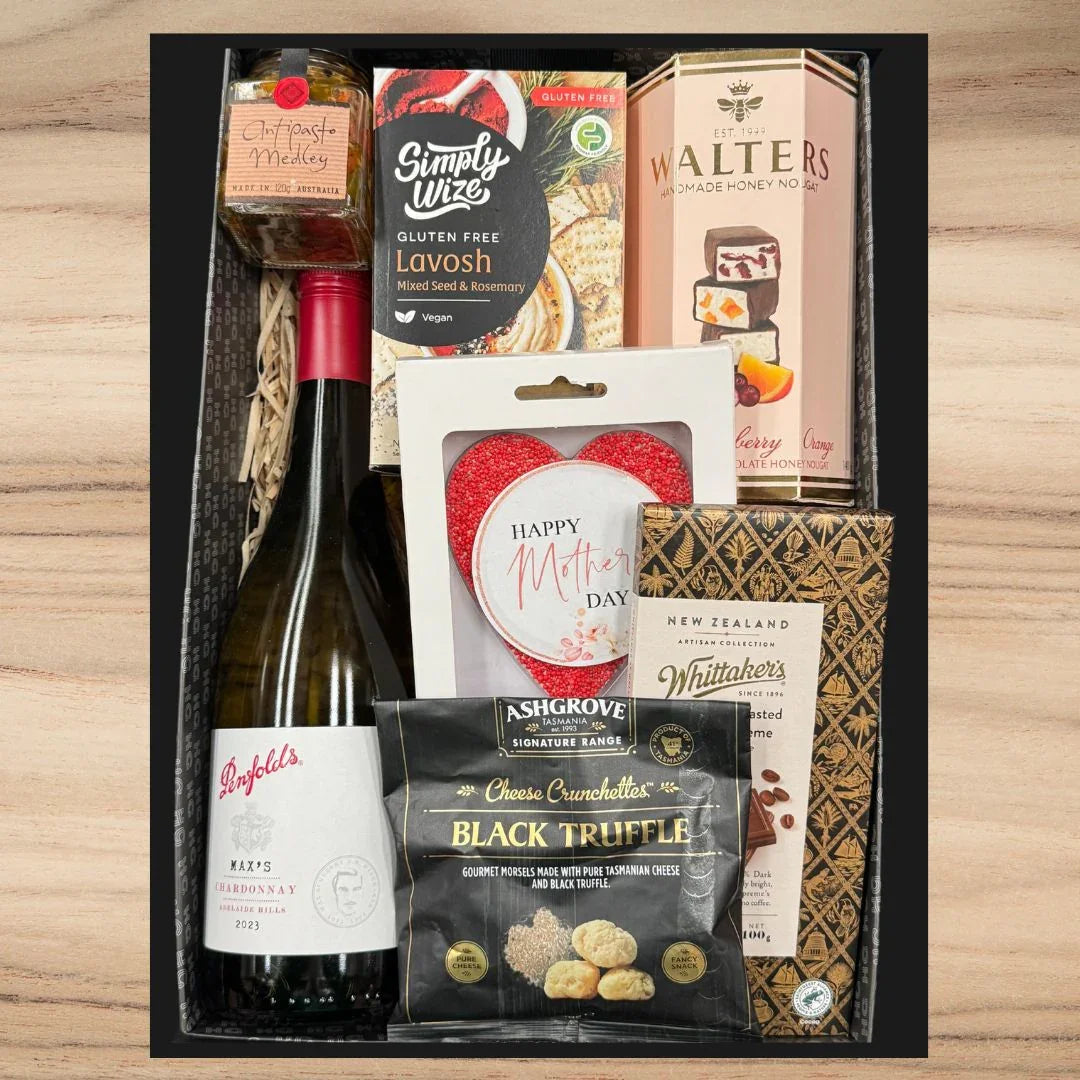 Best Mother's Day White Wine Gift Hamper - Tastebuds