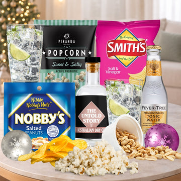 Christmas Gin & Untold Treats Box