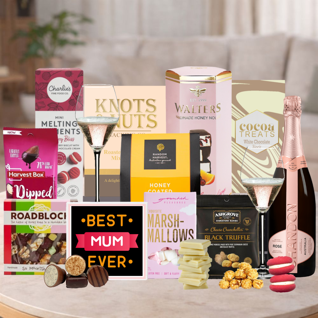 Champagne Gift Basket For Mum