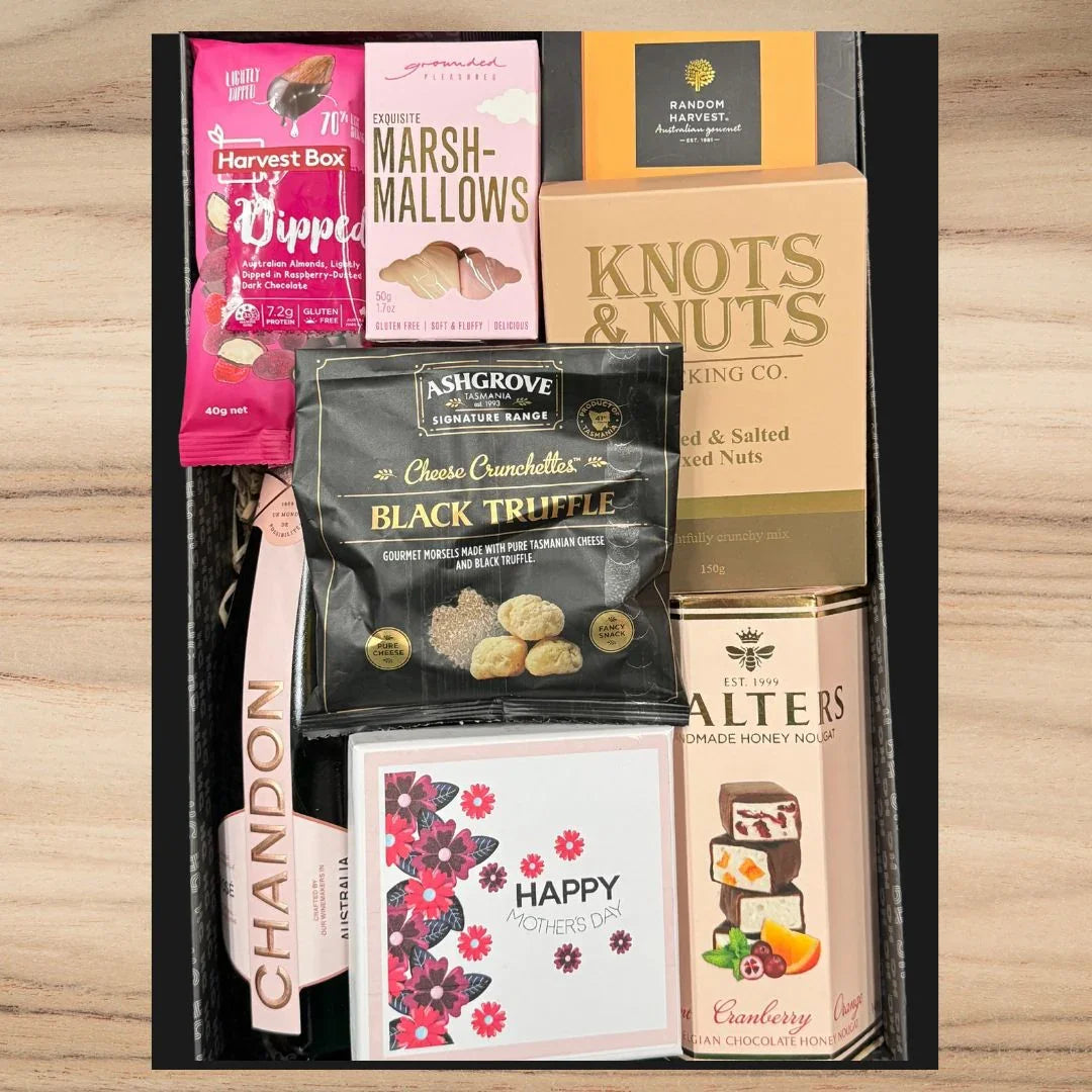 Champagne Gift Basket For Mum - Tastebuds