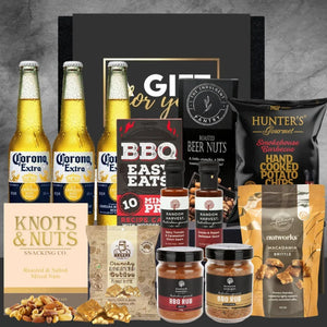 BBQ & Beer Gift Basket for Him - Tastebuds