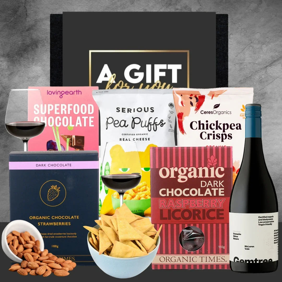 Organic Cinnabar Grenache Shiraz Hamper - Tastebuds