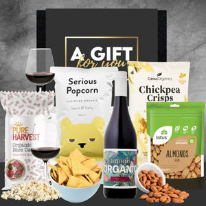 Organic Shiraz Wine Hamper with Annais - Tastebuds