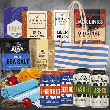 Beach Tote Christmas Gift Hamper - Tastebuds