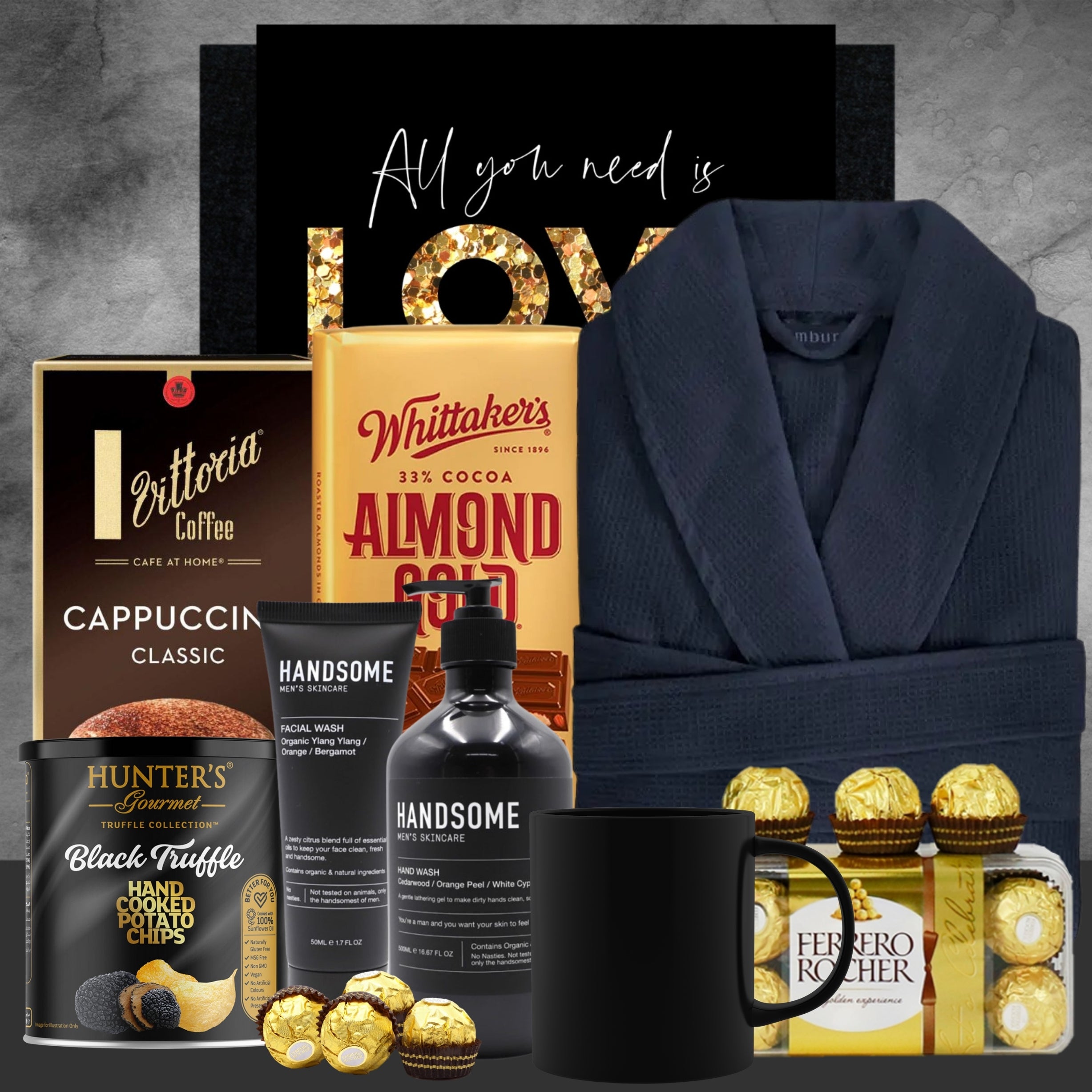Love Luxury Pamper & Coffee Hamper for Gentlemen