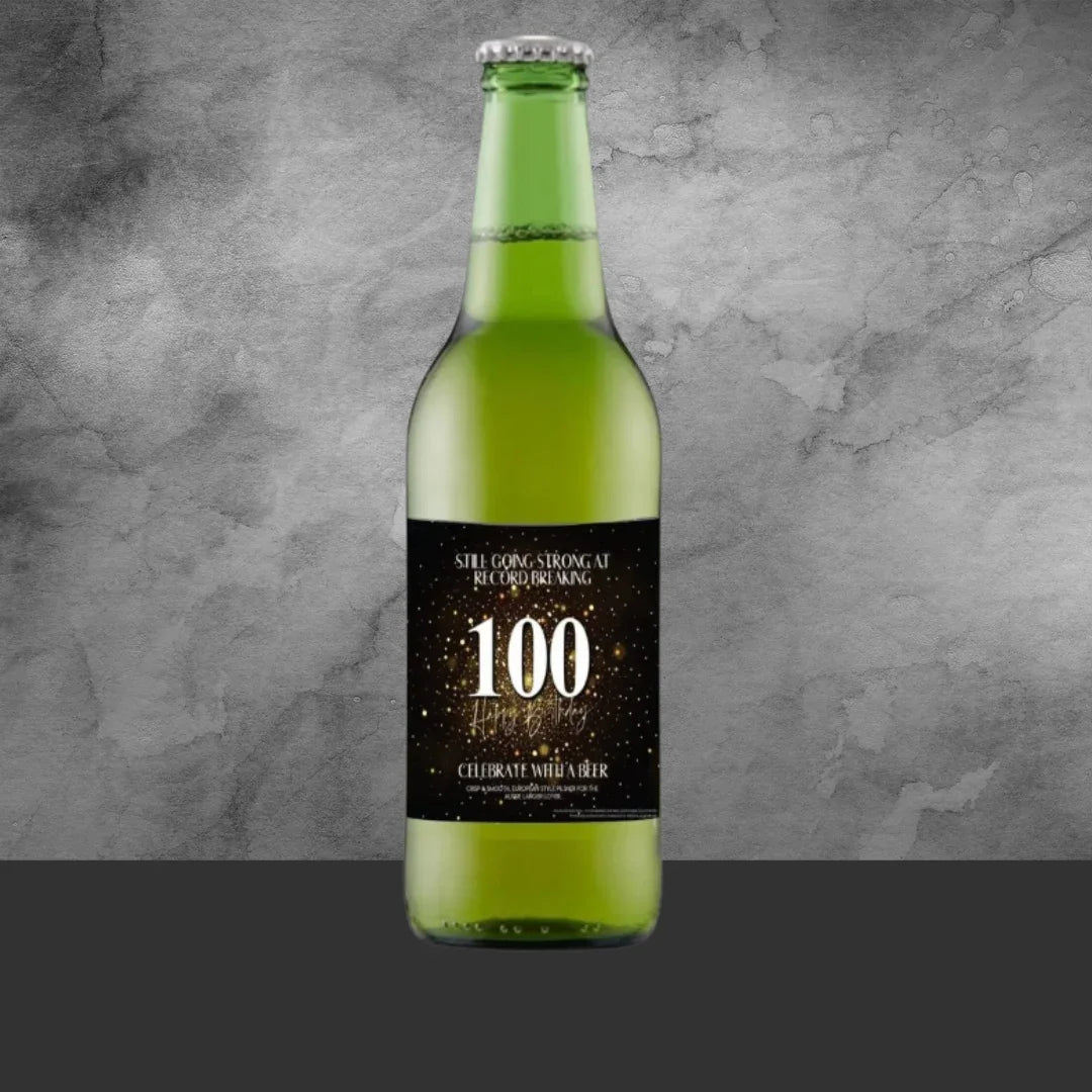 100th Birthday Beer 330ml - Tastebuds