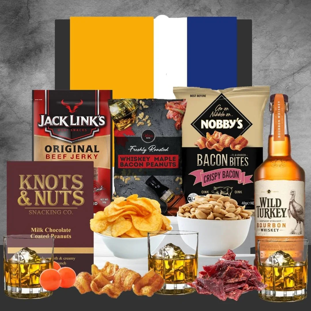 AFL Whisky Hamper For Him - Tastebuds