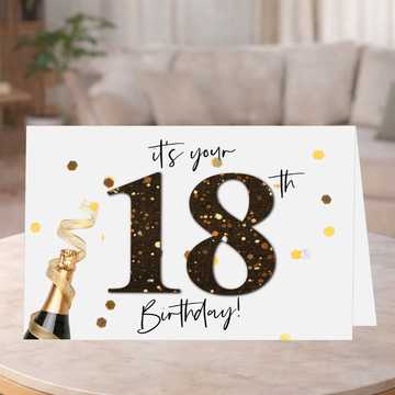 18th Birthday Greeting Card