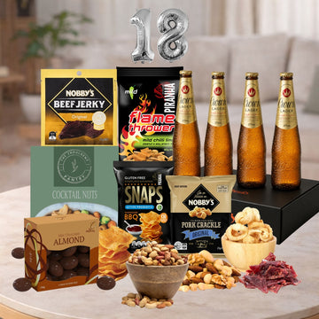 18th Birthday Crown Beer Hamper