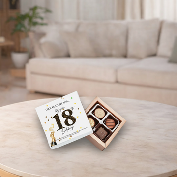 18th Birthday Pure Indulgence Choc Box 40g