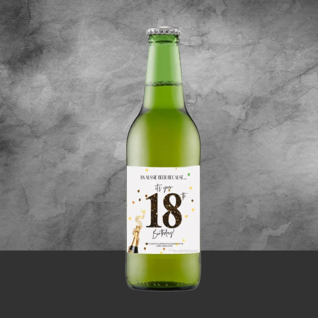 18th Birthday Beer 330ml - Tastebuds